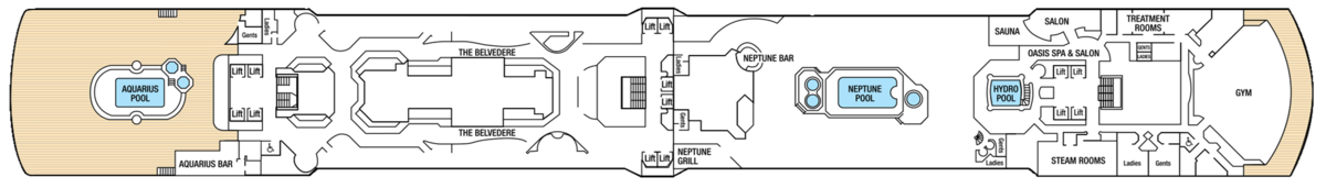 Deck 9 - Lido Deck